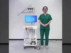 HD口腔内カメラ付きオールインワン歯科治療ユニット LEDバタフライランプ デンタルチェア一体型