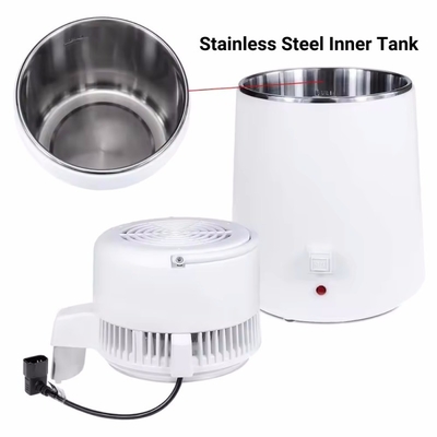 750W蒸留水器 4L プラスチックバケツ 自動歯科水蒸留機