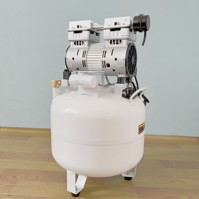 105L/Min 空気流動歯科空気ポンプユニット 850W カスタムロゴ サイレント歯科空気圧縮機