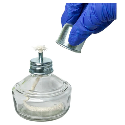 歯科 グラス アルコール 燃焼器 120ml スピリット ランプ メタル キャップ アルコール 燃焼器 ランプ