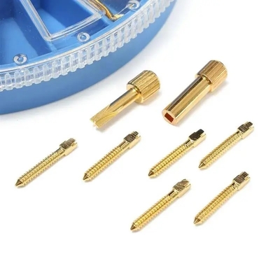 治療用 ステンレスステール 歯磨き用 スクロール 歯科 器具 歯内科 金属塗装 スクロール 120個/箱