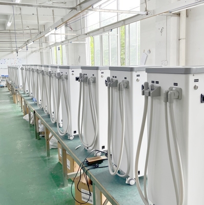 移動歯科吸入装置 汚水タンク 自動排水歯科唾液噴出器 吸入 800L / min 吸入機
