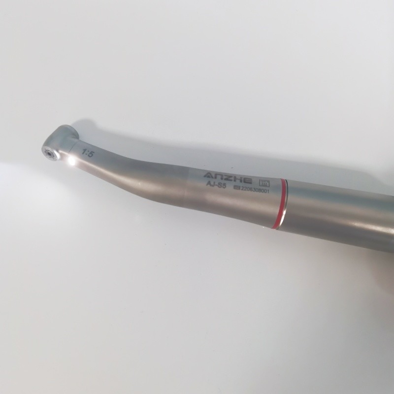 速度増加 1:5 歯科用ハンドピース 押すボタンをコントラエンジェル 空気タービン 内部スプレー 光ファイバー 歯科用ハンドピース