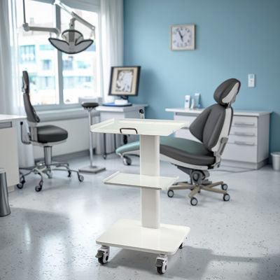 良い価格 歯科クリニック モバイル 楽器カート 歯科 モバイル カート ブレーキキャスター 組み込みソケット 歯科 ポータブル トロッリーカート オンライン