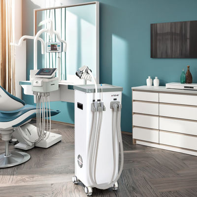 良い価格 移動歯科吸入装置 汚水タンク 自動排水歯科唾液噴出器 吸入 800L / min 吸入機 オンライン