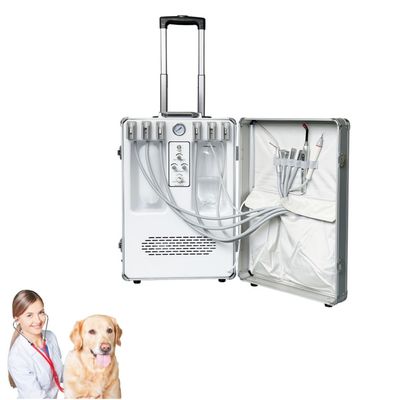 良い価格 ハンドヘルド獣医用歯科機器 ペットの歯の治療用スーツケース 動物の歯のケア 獣医用モバイル歯科治療ユニット オンライン