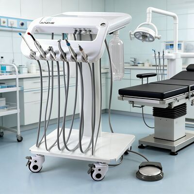良い価格 ポータブル獣医用歯科用マシン 550Wパワー 10Lステンレスエアタンク 38DBノイズレベル モバイル歯科治療用 オンライン