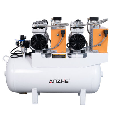 良い価格 60L歯科用エアコンプレッサー（ドライヤー付き）1700W サイレントオイルフリーエアポンプ 歯科用チェア4台用 医療用エアコンプレッサー オンライン