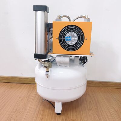 良い価格 32L サイレント オイルフリー 歯科用エアコンプレッサー 内蔵ドライヤー 医療用品 清潔な空気,低騒音,エネルギー効率の良い診療所 オンライン