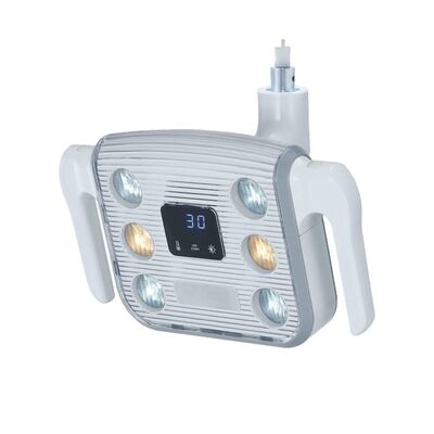 良い価格 歯科用椅子用の照明と影のない照明を調整できる6本の電球LED歯科操作灯 オンライン