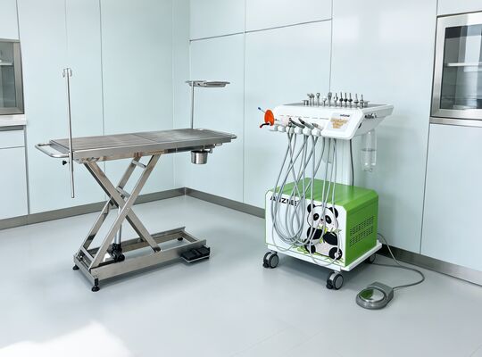 良い価格 ポータブル獣医歯科ユニットパンダスタイル専門ペット歯科機器小動物クリニック用 オンライン