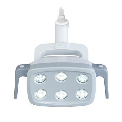 良い価格 6 LED歯科手術灯 調節可能な口腔検査ランプ 影のない歯科椅子ユニットの手術灯 オンライン