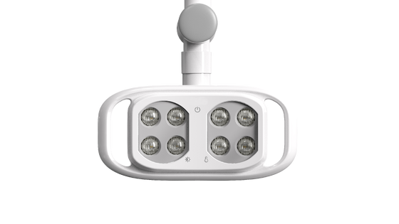 良い価格 8眼センサーと影のない照明を備えた12V LED歯科用チェアランプ、歯科ユニット用8000-30000LUX オンライン