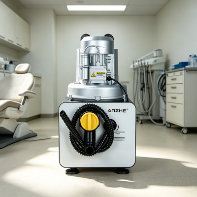 良い価格 1300W 高性能歯科吸管装置 4つの歯科椅子のための1200L/minの空気流量 オンライン