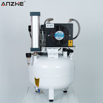 良い価格 32L サイレント医療グレード オイルフリー歯科用エアコンプレッサー（エアドライヤー付き） オンライン